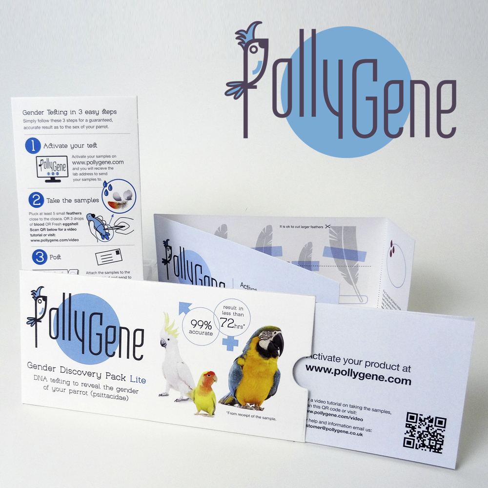 DNA Gender Test Parrots | KIT ONLINE | Pollygene.co.uk